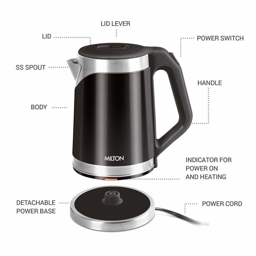 Vienna_electric_kettle_2.jpg Heavy Gauge Stainless Steel Flat Puri Dabba / Canister - Image 1