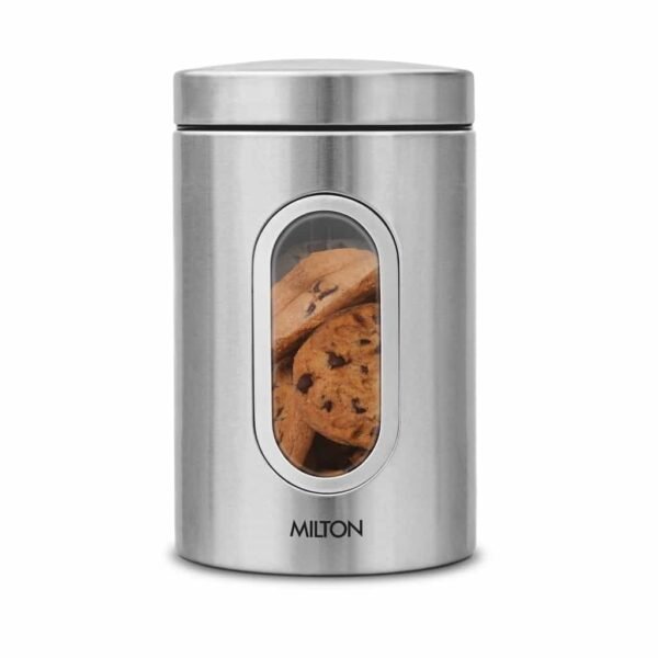 Steel Clear Round Jar 200 - Image 2